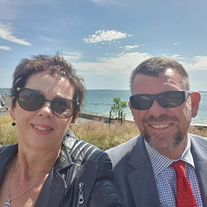 Susan and Ian Jordan
